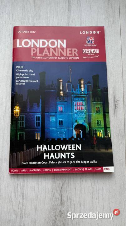 NOWA Książka język Angielski London Planner łódzkie Łódź