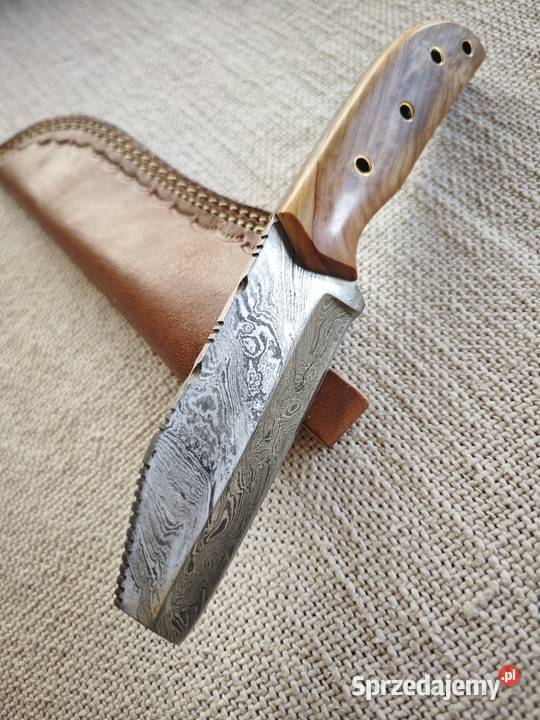 Nóż Myśliwski Damast 9Brzytwa Busko-Zdrój sprzedam