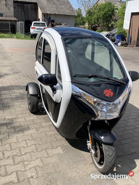 Skuter elektryczny zabudowany trzykołowy bez Gdańsk