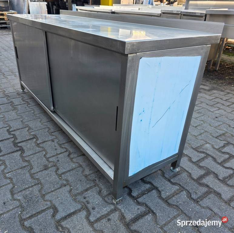 Stół Gastro z Szafką Drzwi Suwane 2006085 M1310 Nowe Skalmierzyce