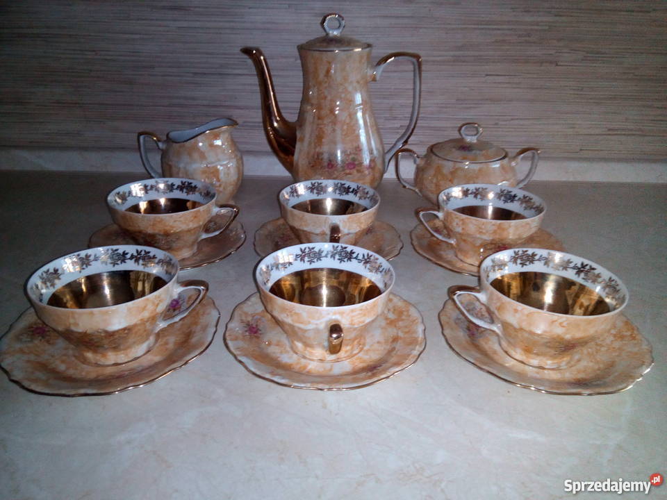 OKAZJA Serwis kawowy Katowice Bogucice Komplet Ceramika i szkło Zabrze