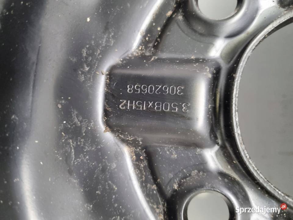 KOŁO DOJAZDOWE 12590 R15 30620658 4x1143 Chełm