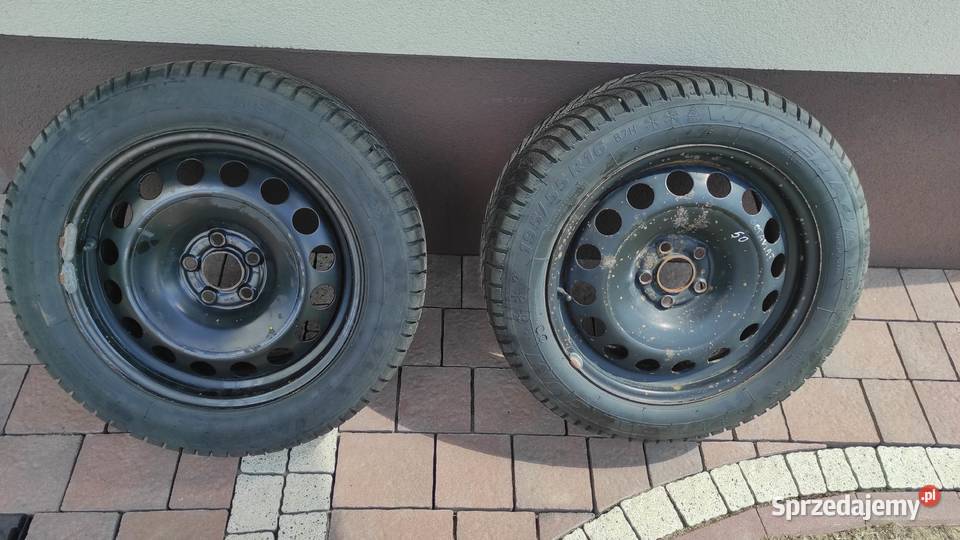 Koła felgi stalowe z oponami zimowymi 5x100 podkarpackie Kraczkowa