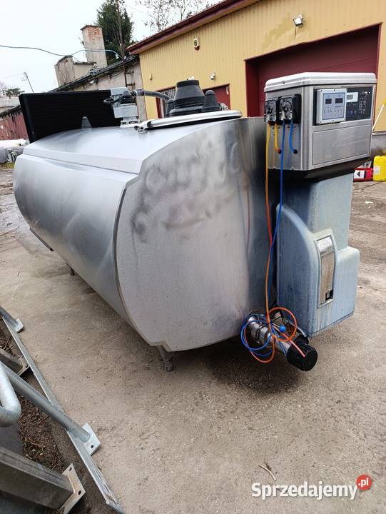 Schładzalnik mleka De Laval 2000l zbiornik