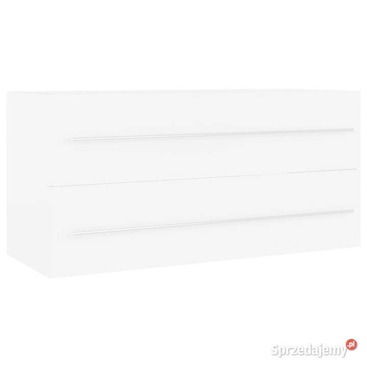 Szafka pod umywalkę biała 100x385x48 WM804719 mazowieckie Warszawa