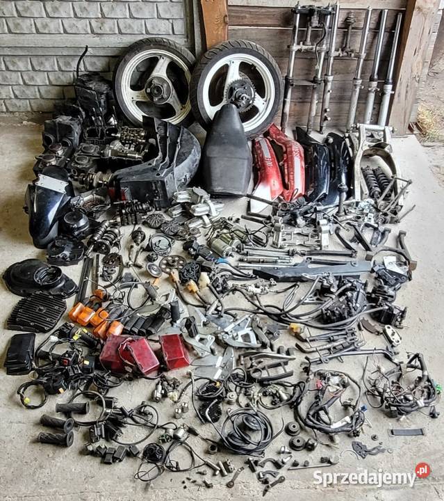 suzuki gs 500 lagi elektryka plastiki części Wieluń sprzedam