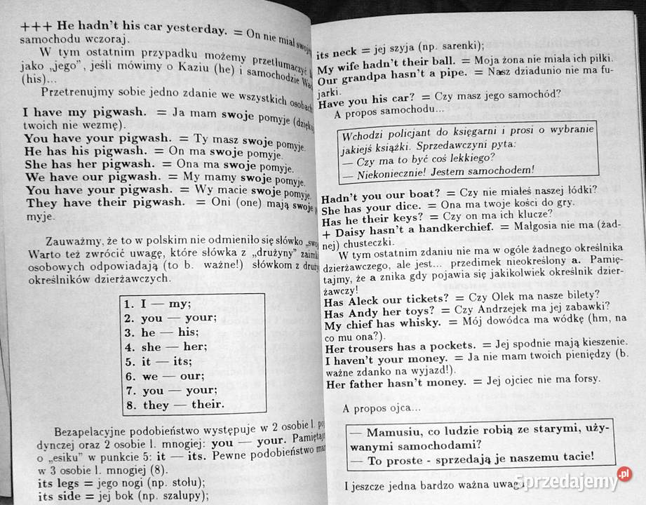 Angielska gramatyka na wesoło Walt Waren miękka