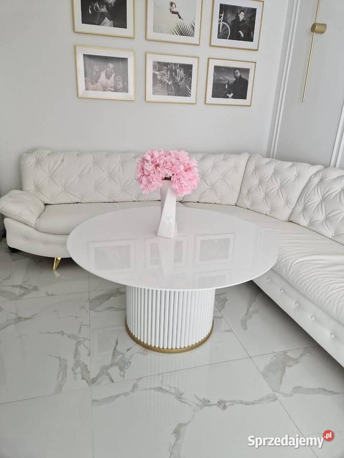 Stolik kawowy blat SLIM stolik ława lamel Gierałtowiczki