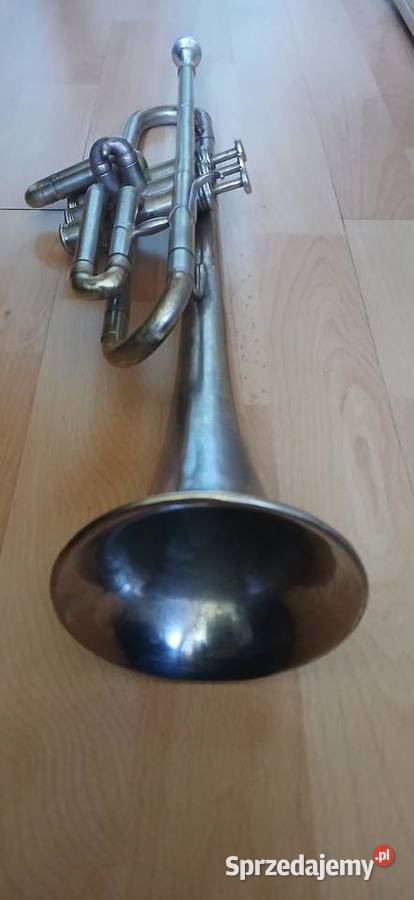 Stara mosiężna trąbka Kraków sprzedam