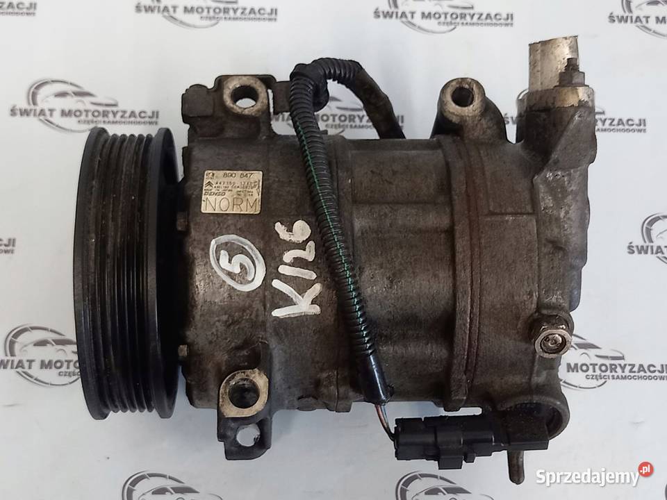 PEUGEOT CITROEN 16 VTI sprężarka klimatyzacji Kielce