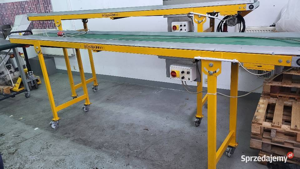 Taśmociąg prosty przenośnik taśmowy płaski Białogard