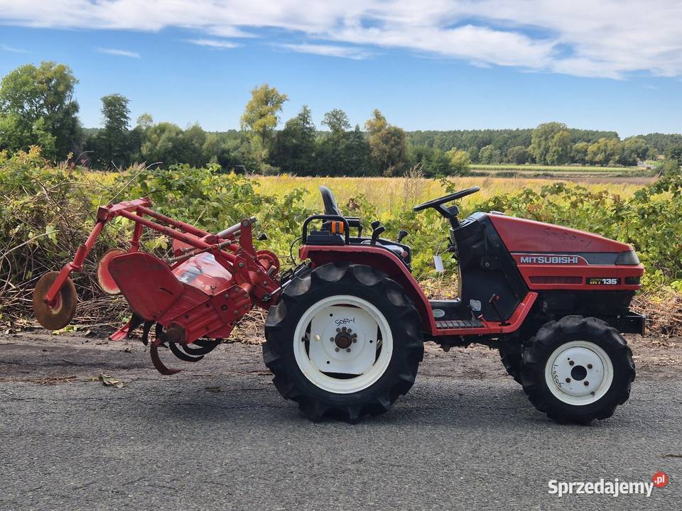 Traktorek traktor MITSUBISHI MT135D 13 44 dolnośląskie Małuszyn