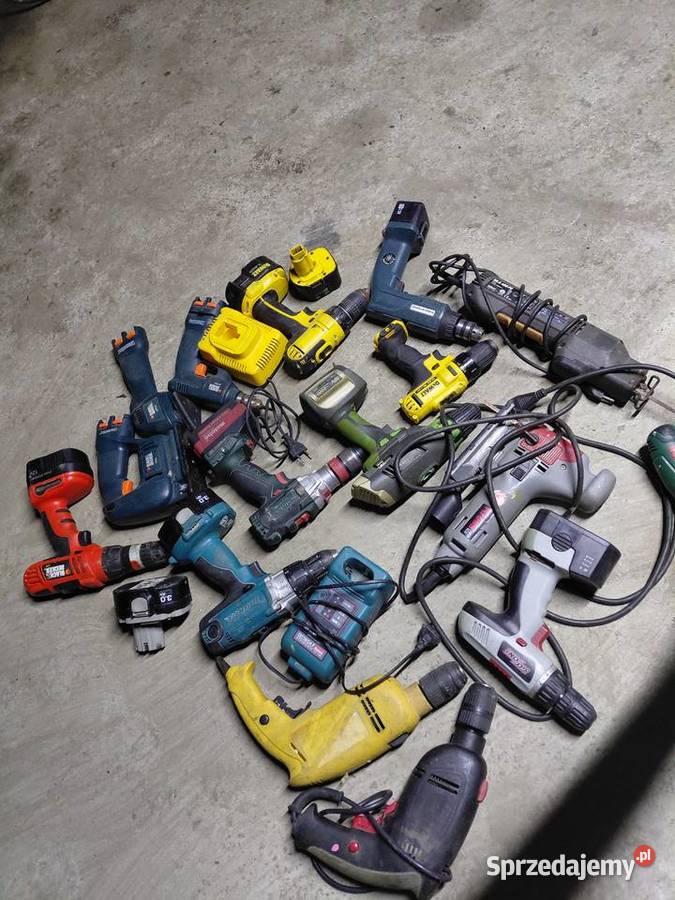 Wkrętarki makita dewalt i inne