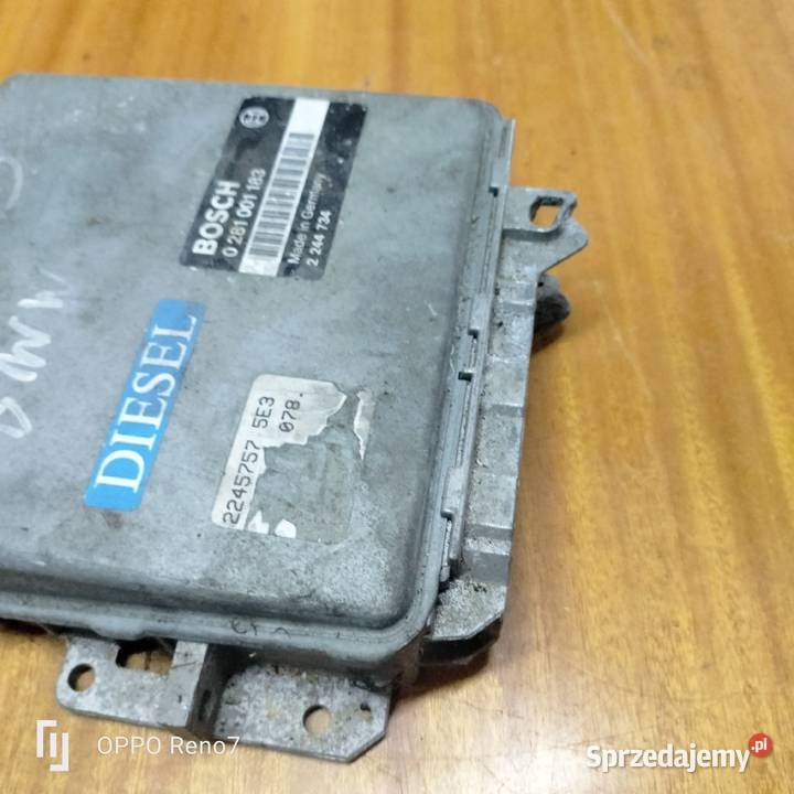 Sterownik silnika BMW E34 25 TDS Części samochodowe Łubno