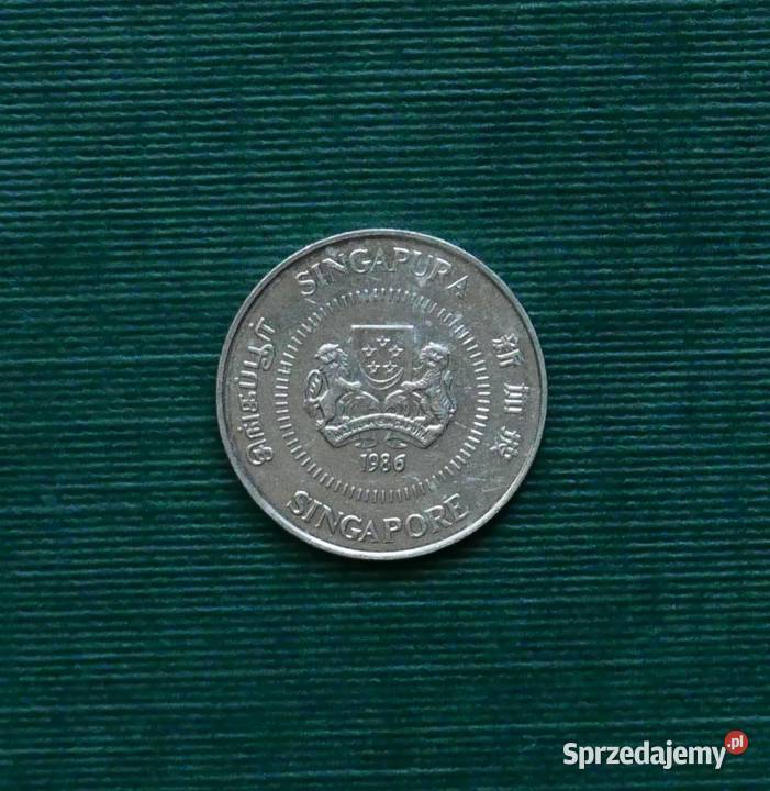 SINGAPUR 10 centów 1986r Gliwice