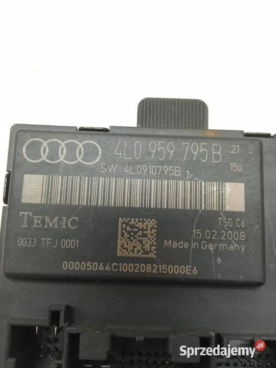 MODUŁ DRZWI LEWY TYŁ 4L0959795B Audi Q7 I