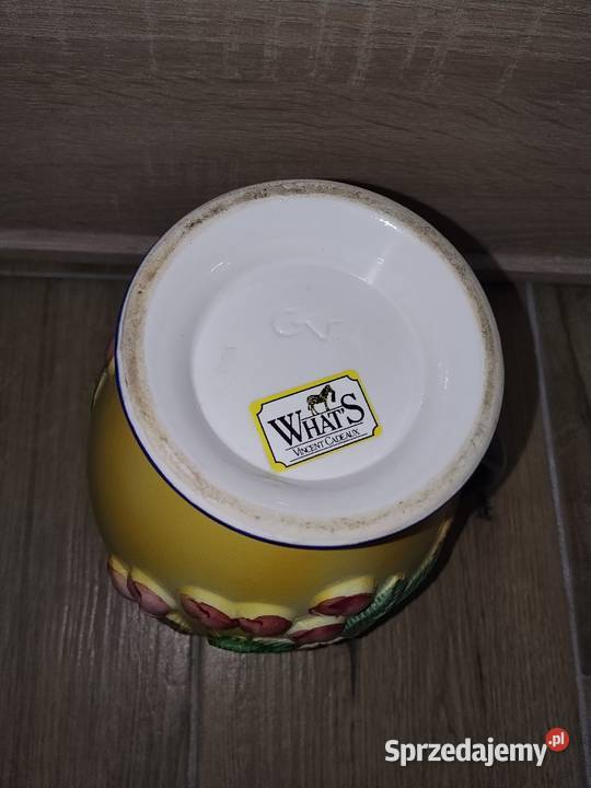 Ceramiczny dzbanek na kompot w wiśnie Nowa Karczma