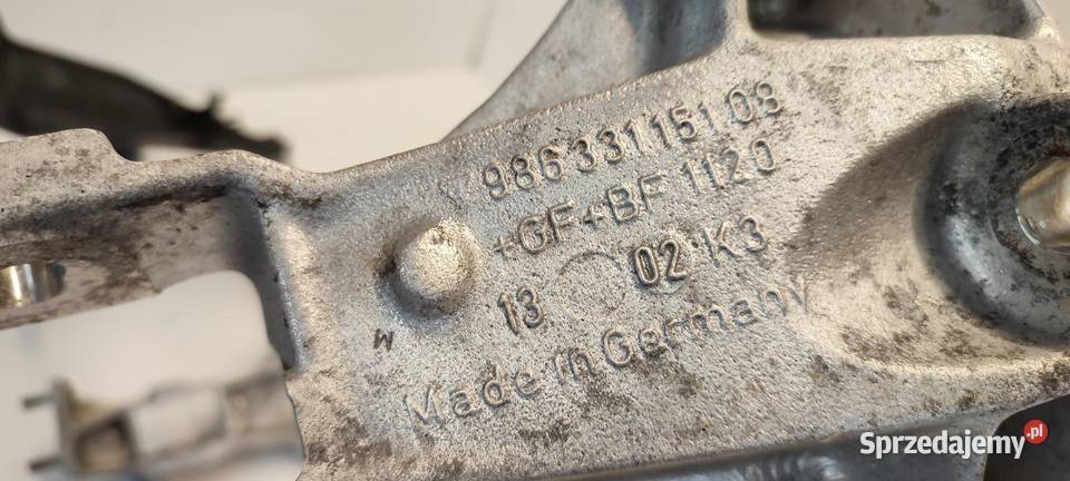 PORSCHE BOXSTER 986 WÓZEK SANKI TYŁ 98633115108 osobowe Zawieszenie i amortyzacja sprzedam