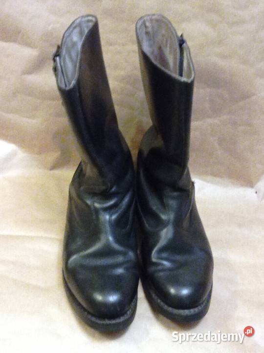 Czarne buty funkcjonariusza MO skóra Pozostałe Legionowo