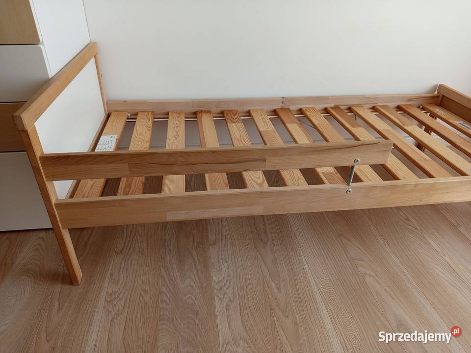 Łóżko Ikea Sniglar 70x160 barierka materac