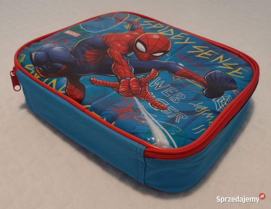 Piórnik Marvel SpiderMan duży 7x22x26 Dziecka Czeladź