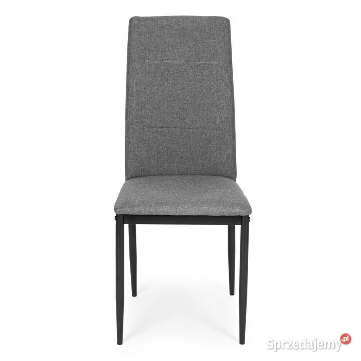 Komplet 4 krzeseł do jadalni i salonu szary 95cm opolskie