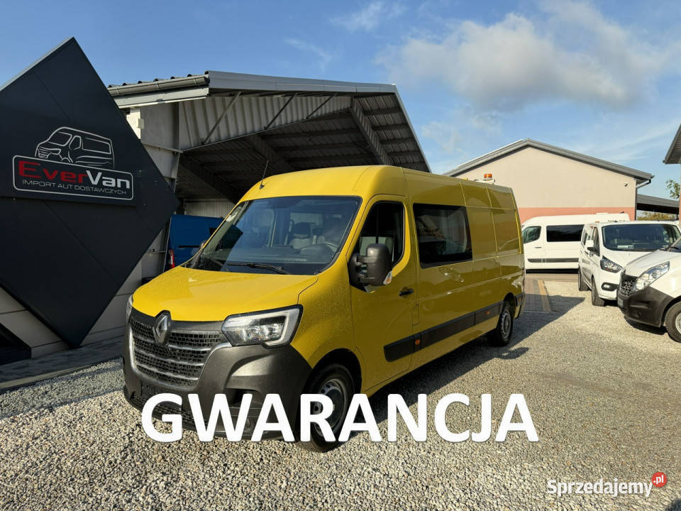 Renault Master L3H2 7 osobowy brygadówka lift bluetooth Warszawa