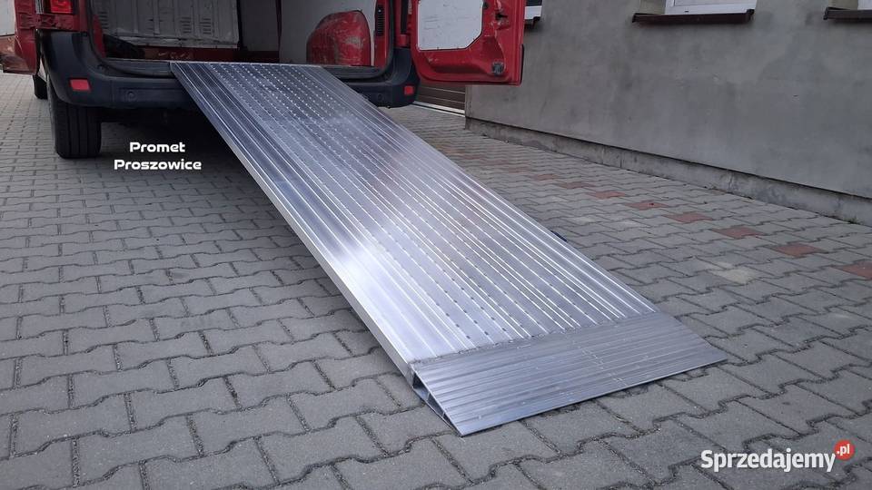 Rampa Aluminiowa 300 x 80 Panelowa Płaska Najazd Proszowice