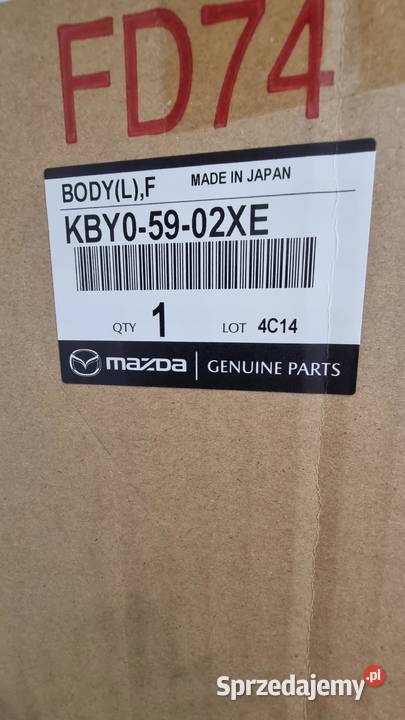 MAZDA CX5 20172024 DRZWI LEWE PRZÓD KB7W59010