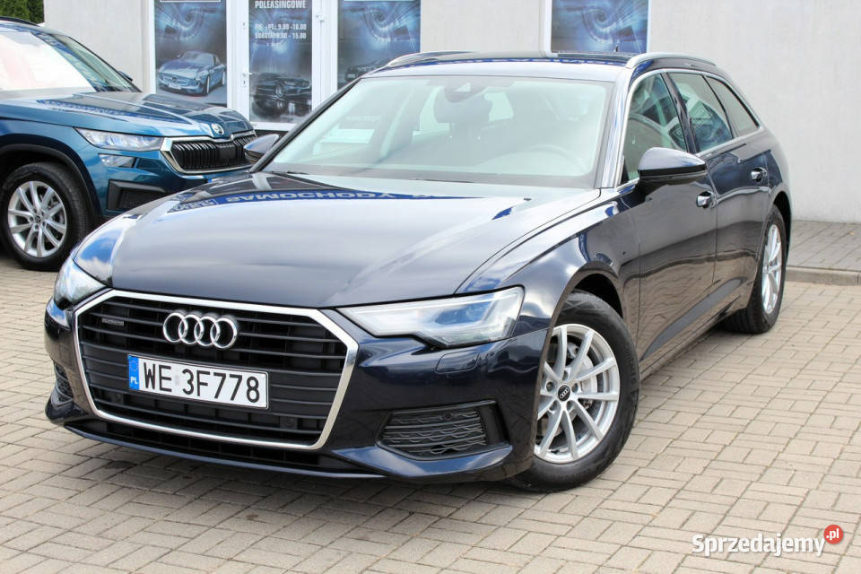 Audi A6 40TDI Quattro SalonPL FV23 204 Kamera elektrycznie ustawiane fotele mazowieckie Sokołów
