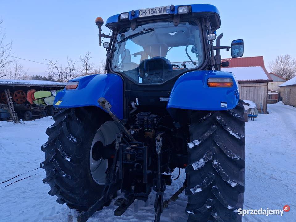 Holland T6070 Świeżo Sprowadzony SuperSteer lubelskie Jabłonna Druga