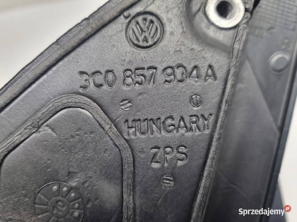 LUSTERKO PRAWE PASAŻERA VW Passat B7 7 PIN kabli