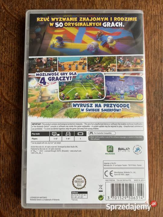 Smerfy Village Party Gry na konsole kujawsko-pomorskie Chełmża