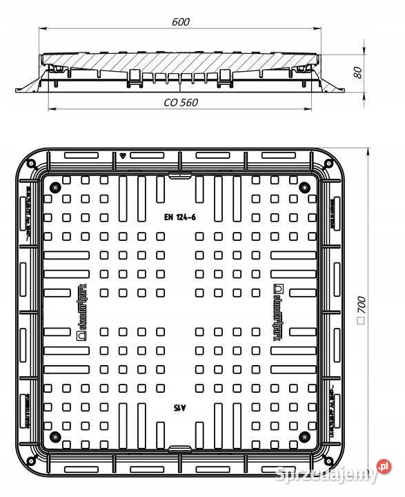 Pokrywa ogrodowa właz tworzywo sztuczne A14 sprzedam