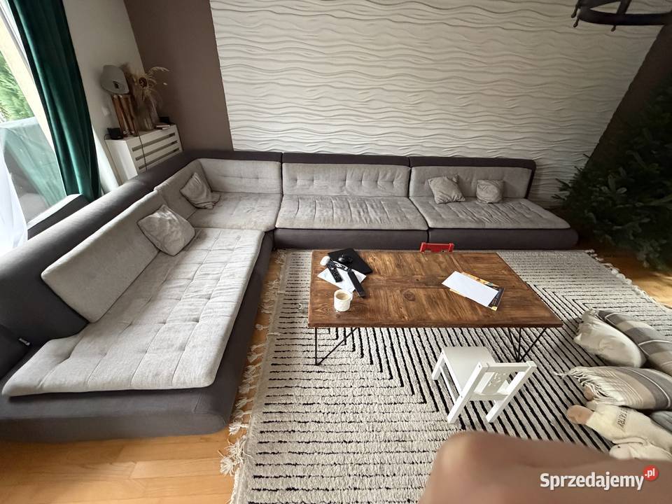Duży narożnik modulowy kanapa Milanówek sprzedam