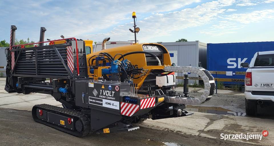 Wiertnica XCMG XZ230 przewierty lubuskie Żary