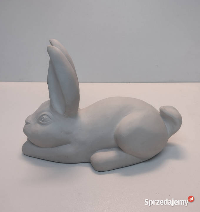 Duży Zając WIELKANOCNY Zajączek Figura Rzeźba