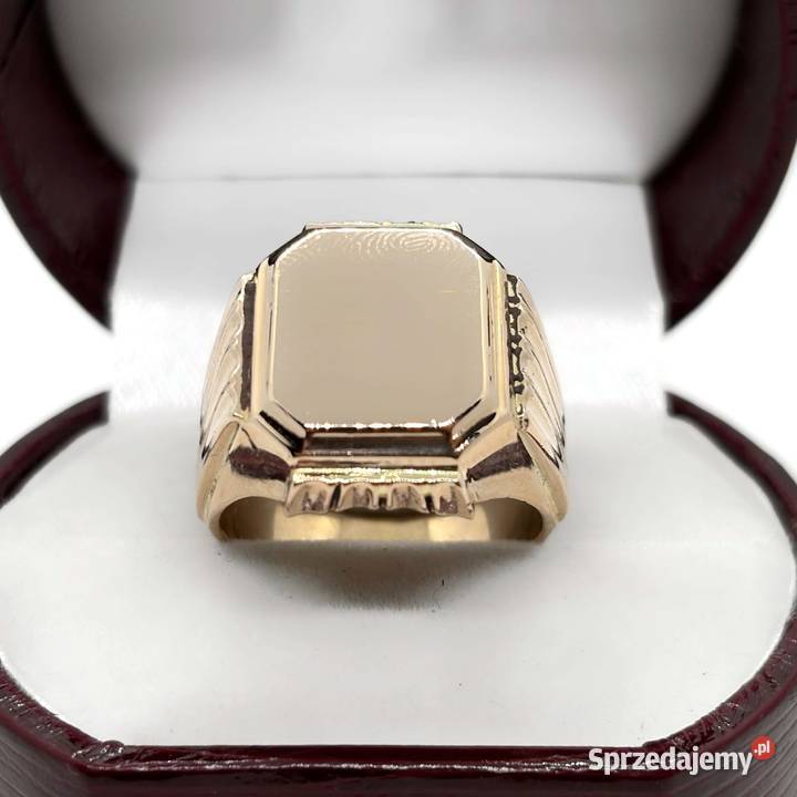 Złoty Sygnet Próby 583 1369g Rozmiar 23 Elbląg