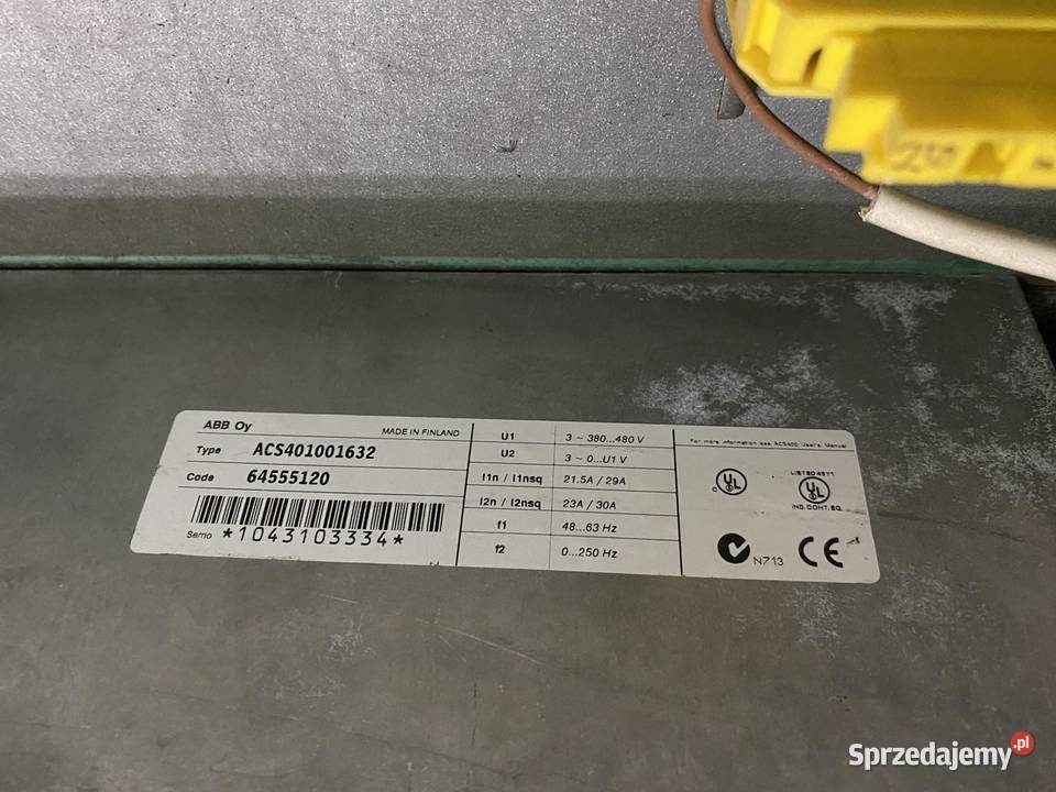 FALOWNIK ABB ACS401001632 P 15KW szafka Głowno