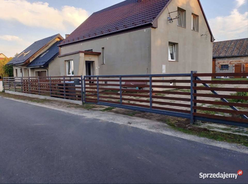 BRAMA PRZESUWNA POD AUTOMATYKE OGRODZENIE NA Syców