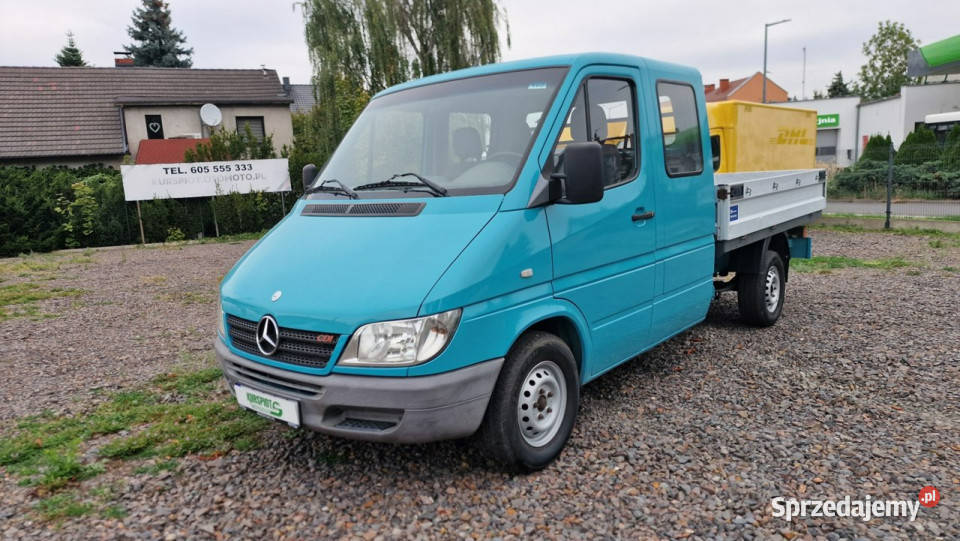 Mercedes Sprinter 102 22 CDI paka 27 m 2004 Doka opolskie Głogówek
