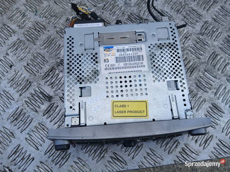 Radio CD Nawigacja Peugeot 407 96632912XF Radłów