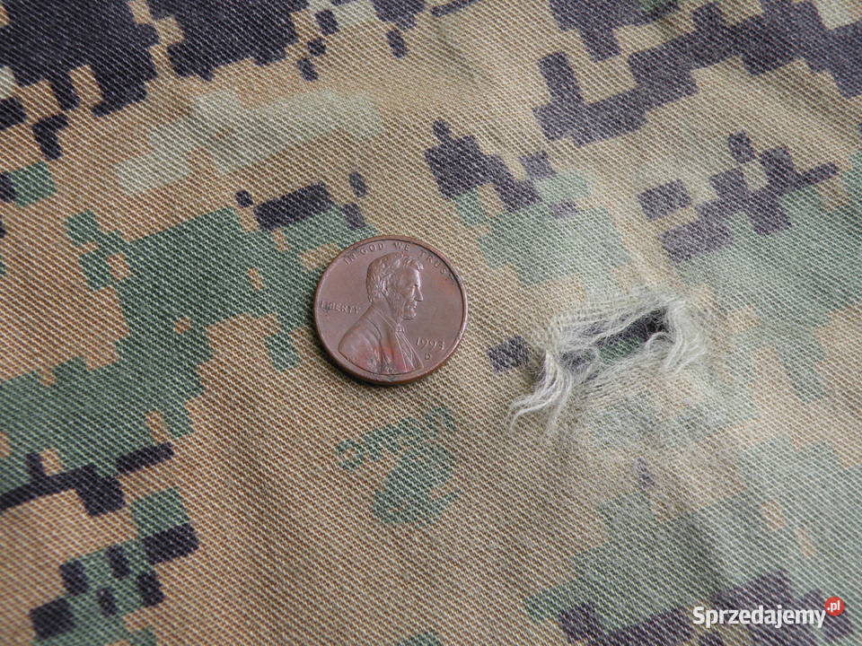 Spodnie MCCUU woodland marpat USMC small long dolnośląskie Wrocław sprzedam