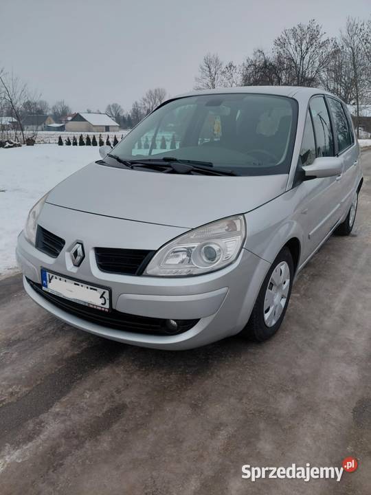 Renault Scenic 2 Lift 2007 16 Benzyna wielofunkcyjna kierownica Olesno sprzedam
