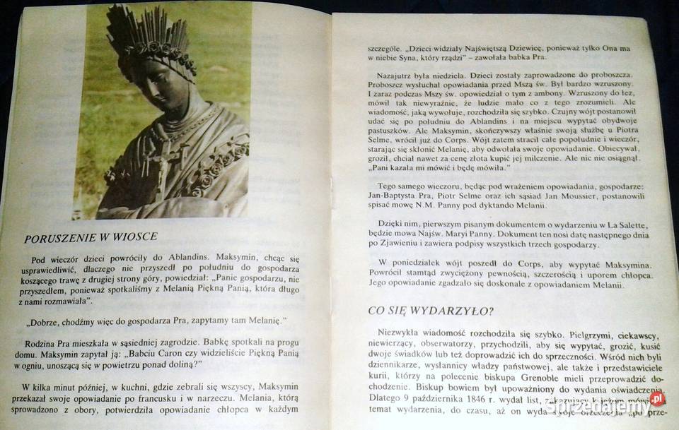 La Salette opis objawienia i sens orędzia ks lubelskie Chełm