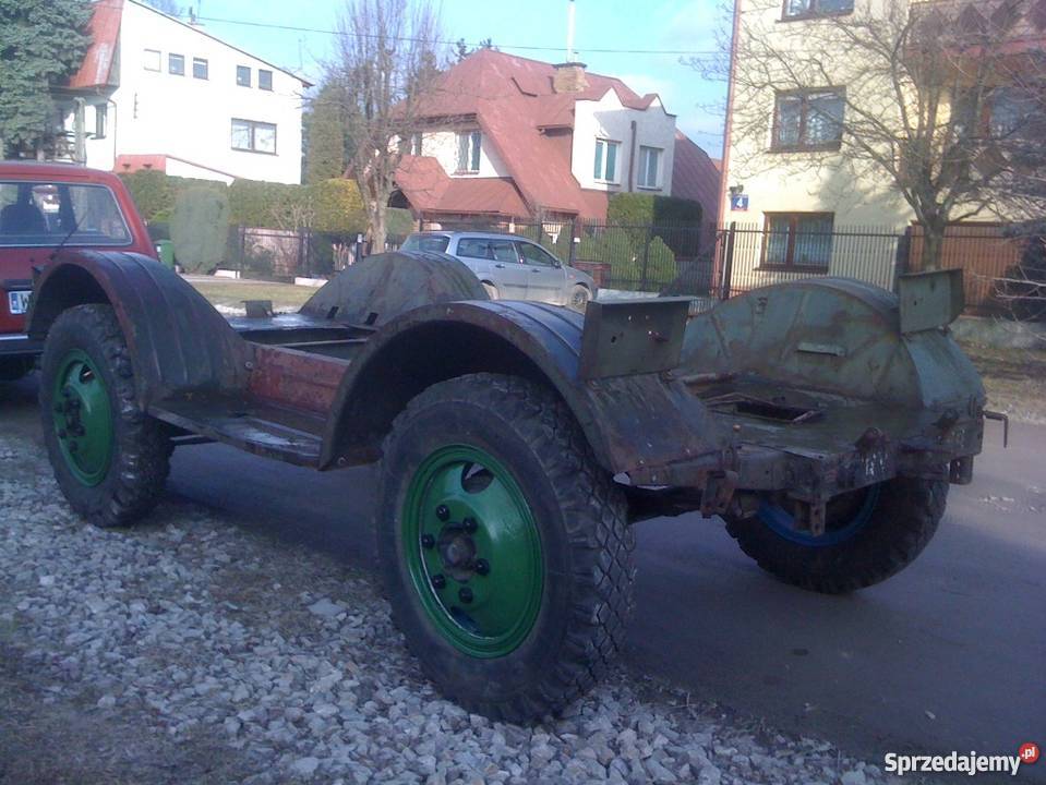 Zabytkowa Przyczepa WojskowaGaz 63Lublin Warszawa