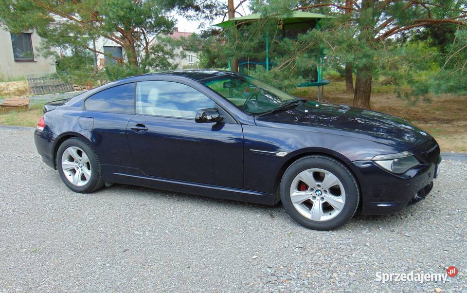 BMW Seria 6 E63E64 30 E63 630i LPG Prinz 258hp Rok produkcji 2006 Seria 6