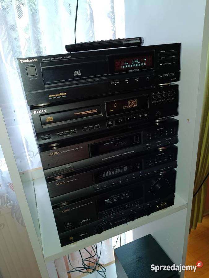 MIDI wieża Aiwa Cd Sony Technics Mielec