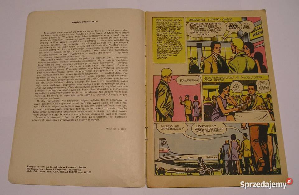 KAPITAN ŻBIK SPOTKANIE W KUKERITE 1974 Łódź