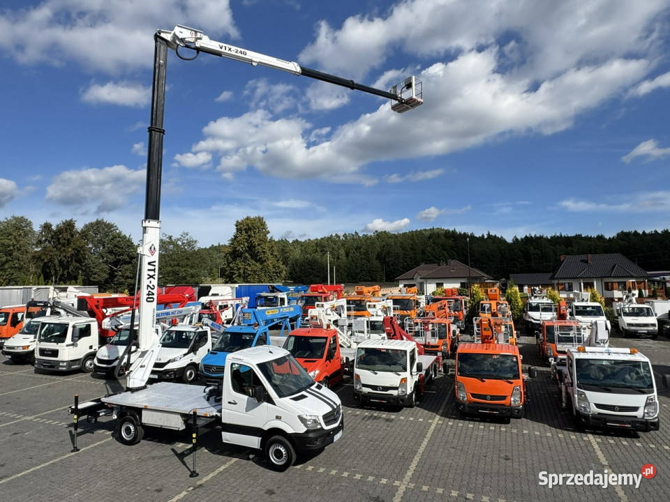Mercedes Sprinter Zwyżka Podnośnik Koszowy Widełki